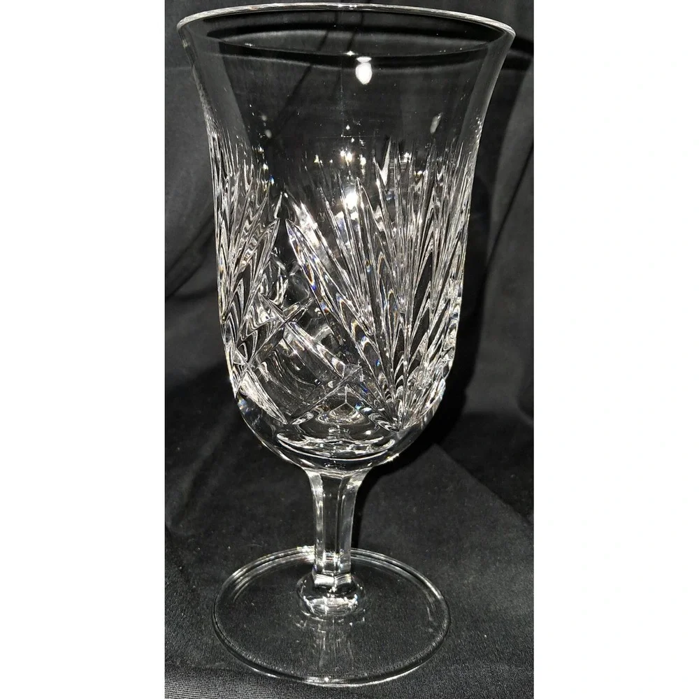 Vintage Gorham Cherrywood Clear Crystal Iced Tea Goblet, 6 7/8, 3 7/8 dia‎
